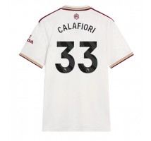 Arsenal Riccardo Calafiori #33 Koszulka Trzecia 2025-26 Krótki Rękaw